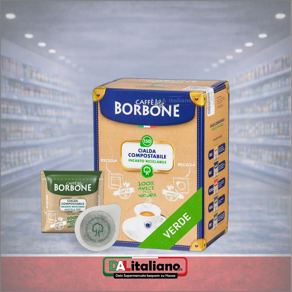Espresso Pads - DEK - Borbone - 150stk.