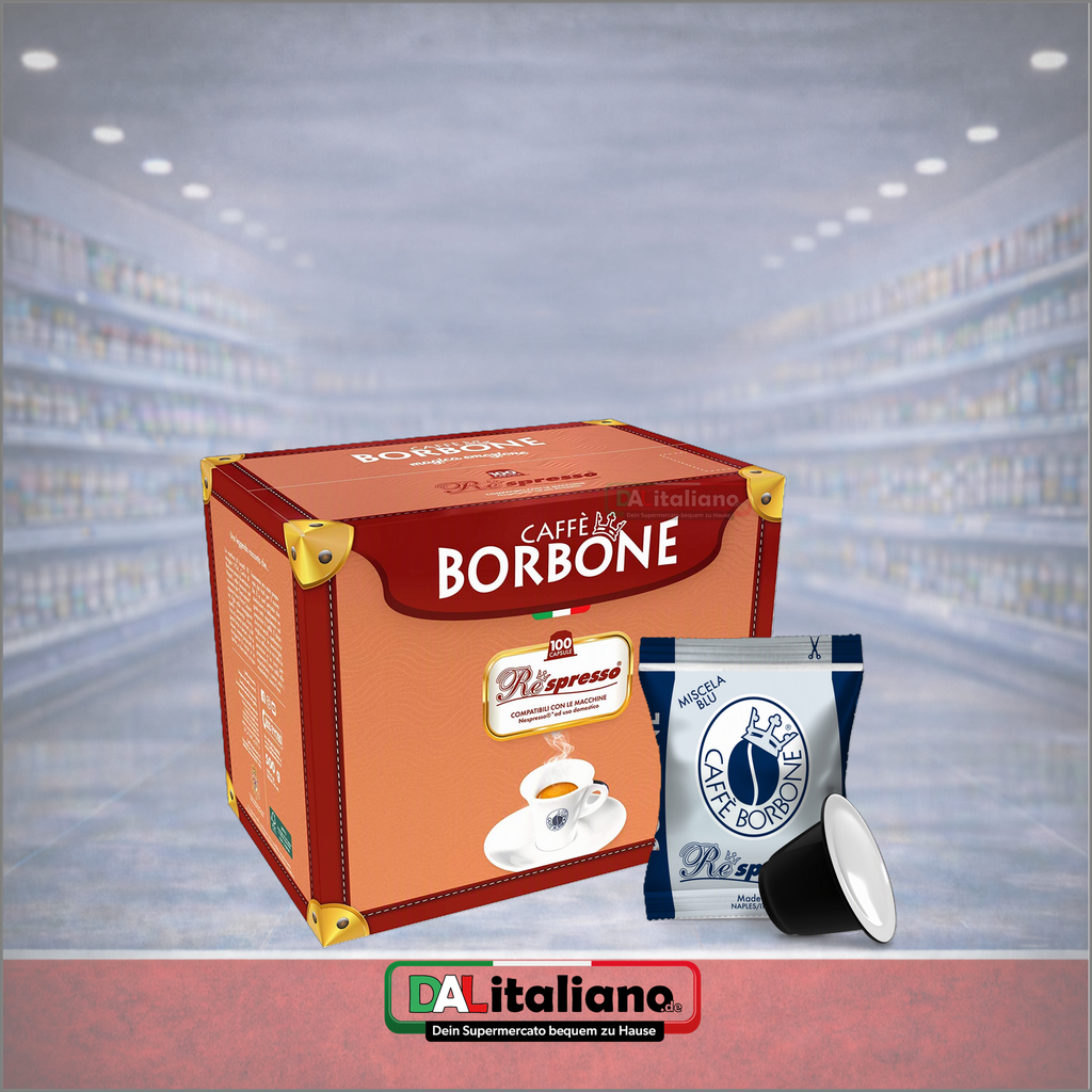 Caffè Capsule - Respresso Blu - Borbone - 100stk.