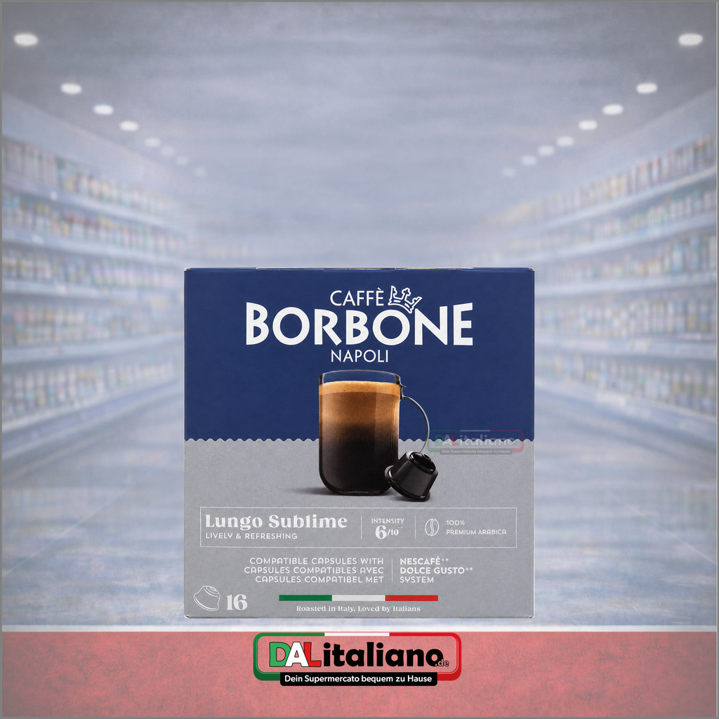 Espresso Kapseln - Lungo Sublime - Borbone - 16 Stk.