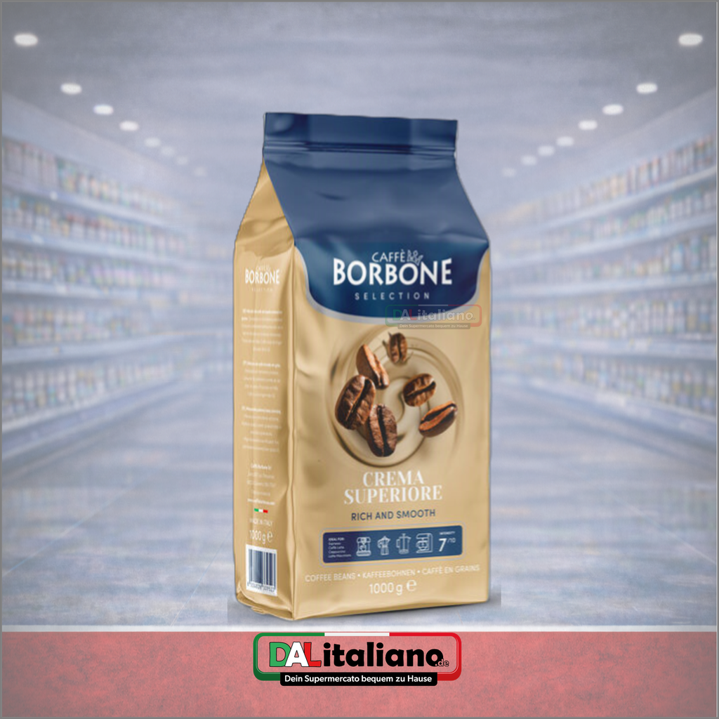 Espresso Bohnen - Crema Superiore - Borbone - 1Kg