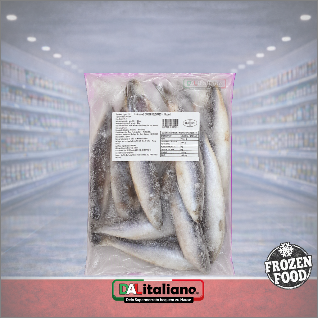 Sardinen - ganz - Anduronda - 1kg