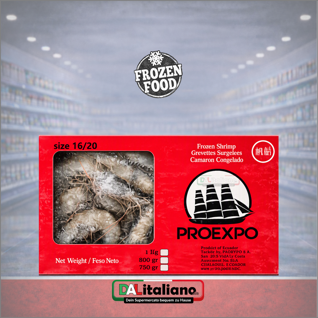 [PRO-001] Gambas - mKuS 13/15 - Proexpo - 1Kg