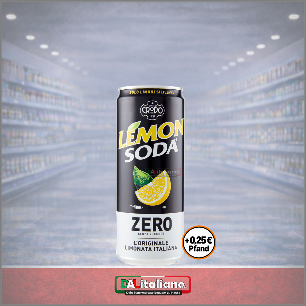 Lemonsoda - Zero - Fonti di Crodo - 0,33 l