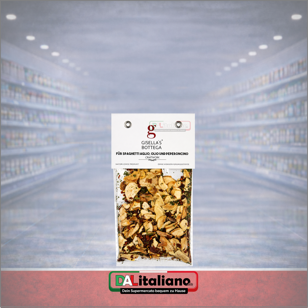 Gewürzmischung - Aglio Olio Peperoncino - Gisella s Bottega - 50g