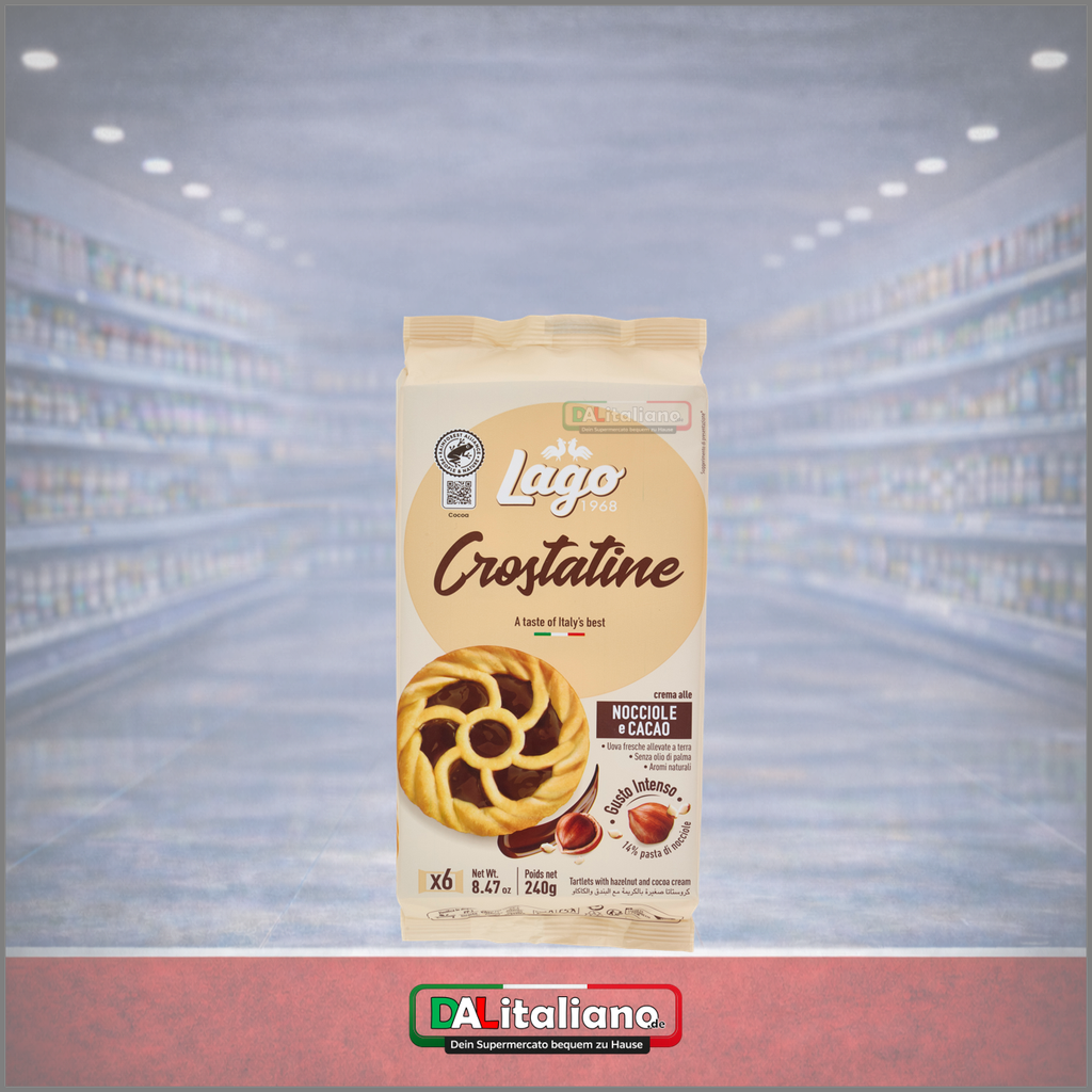 [0672] Crostatine - Cacao - Lago - 240 g