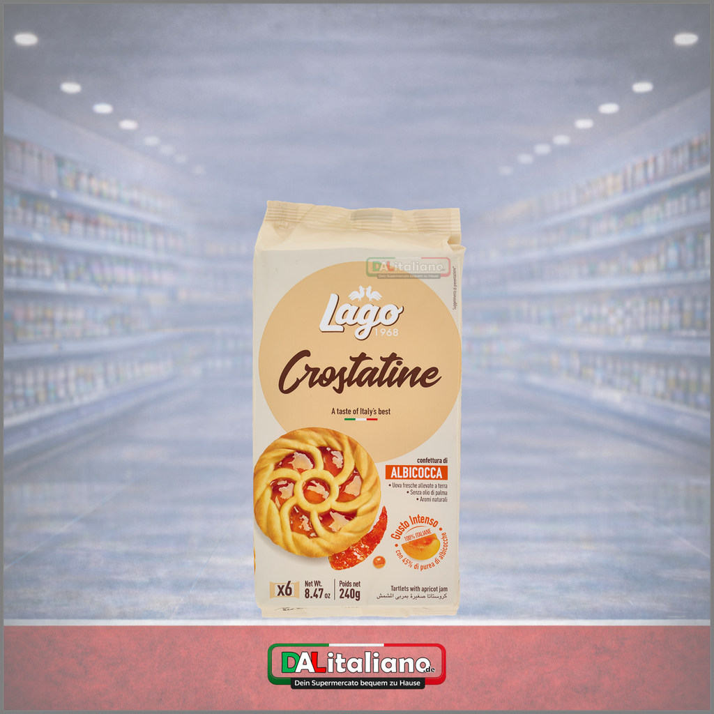 [0671] Crostatine - Albicocca - Lago - 240 g