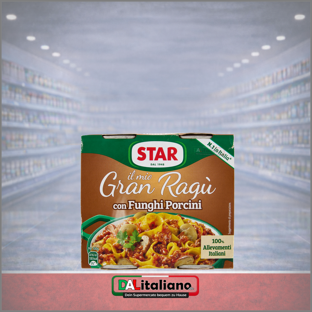 Gran Ragu - Funghi Porcini - Star - 2 × 180 g