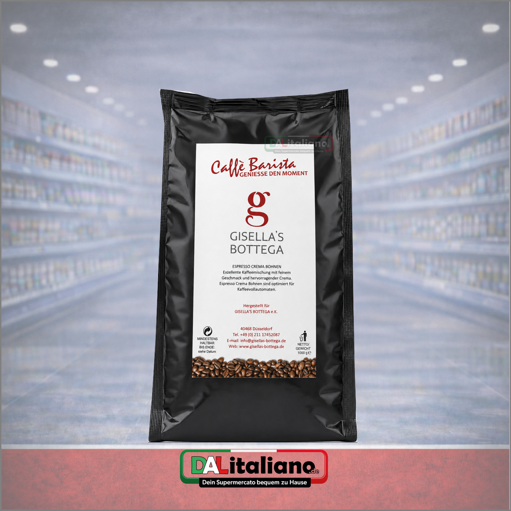 [0587] Espresso Bohnen - Crema - Gisella's Bottega - 1 kg