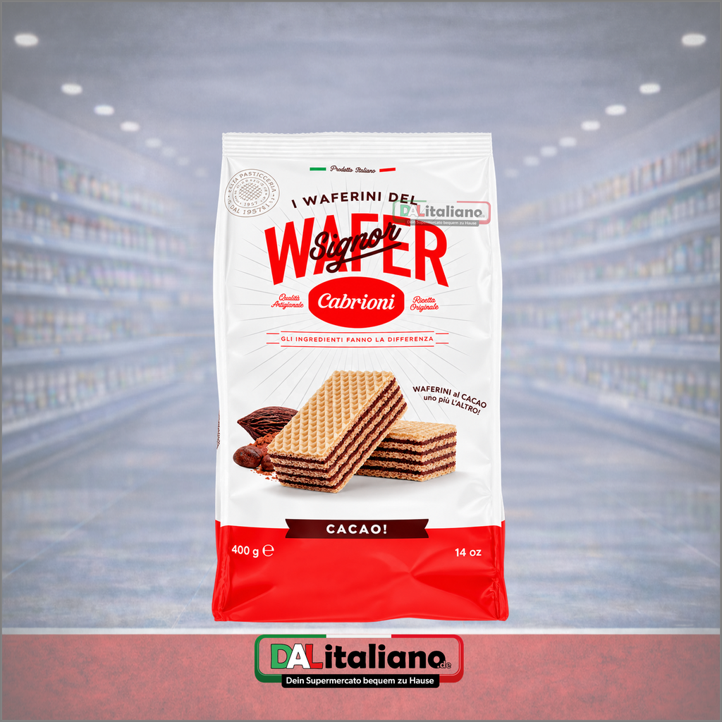 Wafer - Cacao - Cabrione - 400 g