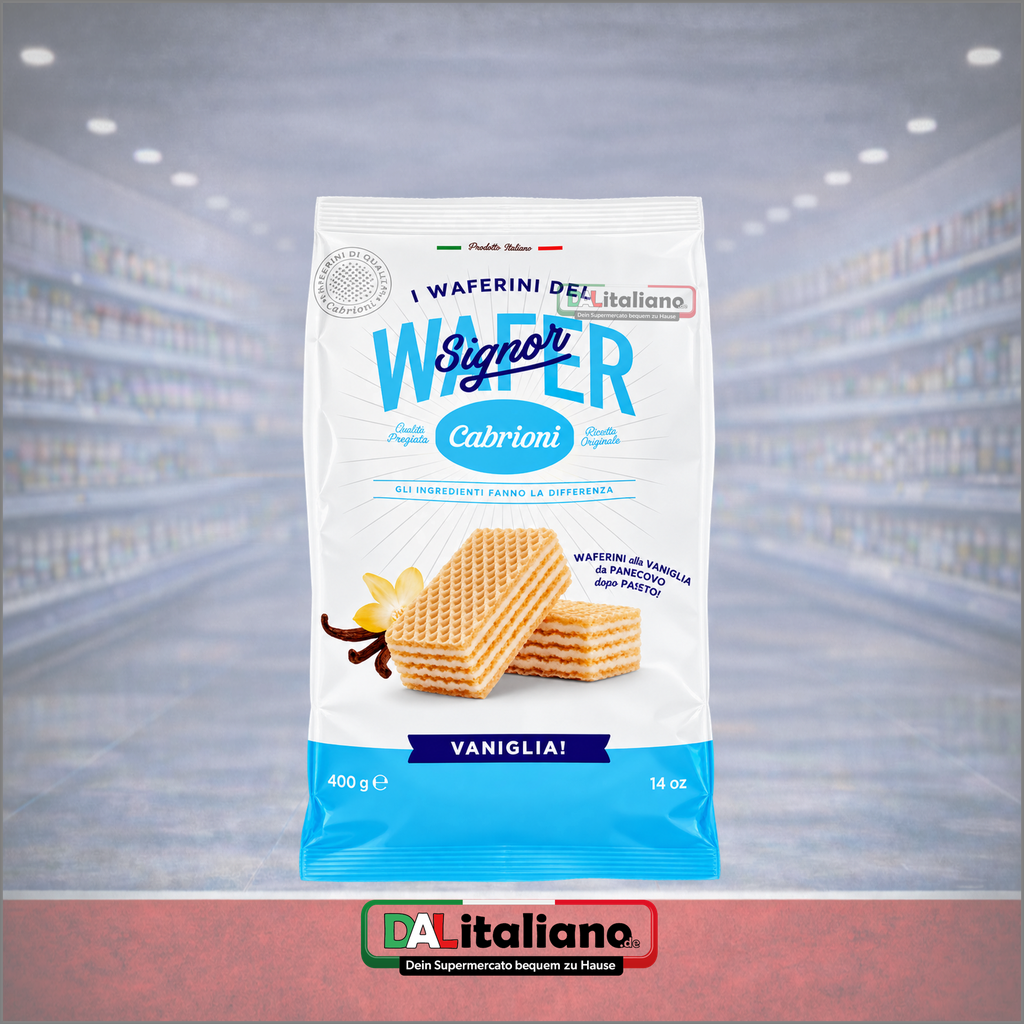 Wafer - Vaniglia - Cabrione - 400 g