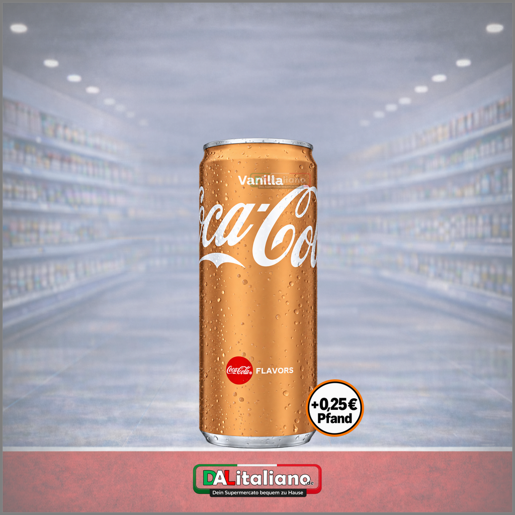 [0386] Coca-Cola - Vanilla - Dose - 0,33 l