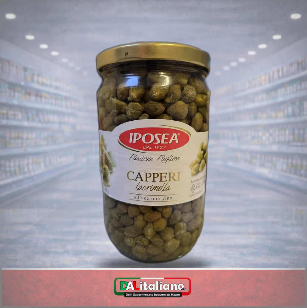 Capperi - Lacrimella in Weinessig - Iposea - 690 g