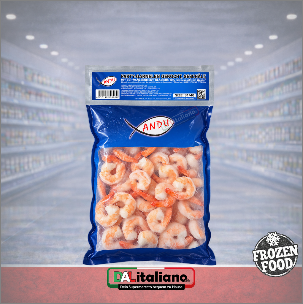[1217] Shrimps 71/90 - oKoS White Tiger - Anduronda - 800 g