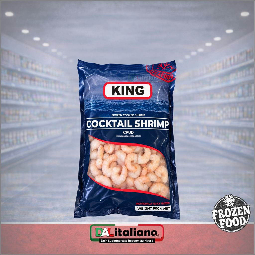 [1218] Shrimps 71/90 - oKoS Cocktail Shrimp - King - 800 g