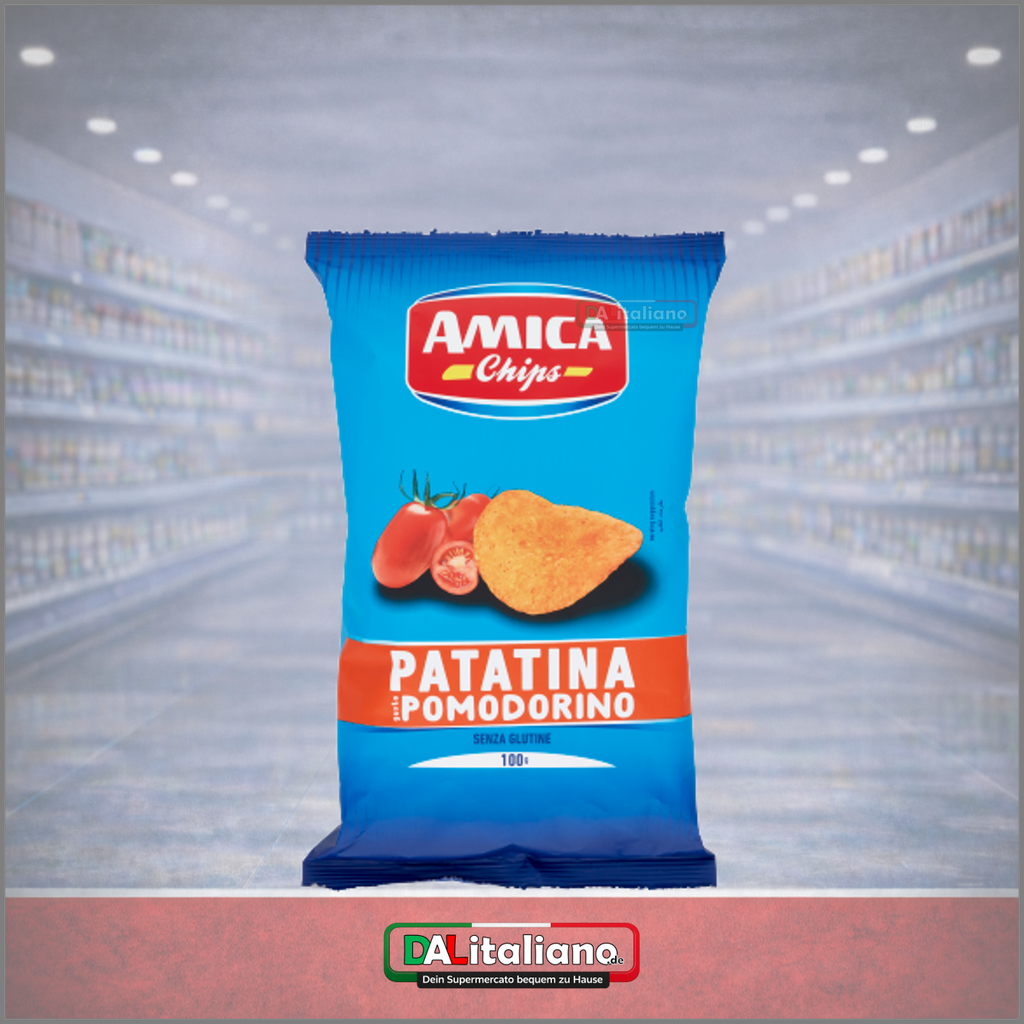 Kartoffelchips - Pomodorini - Amica - 100 g
