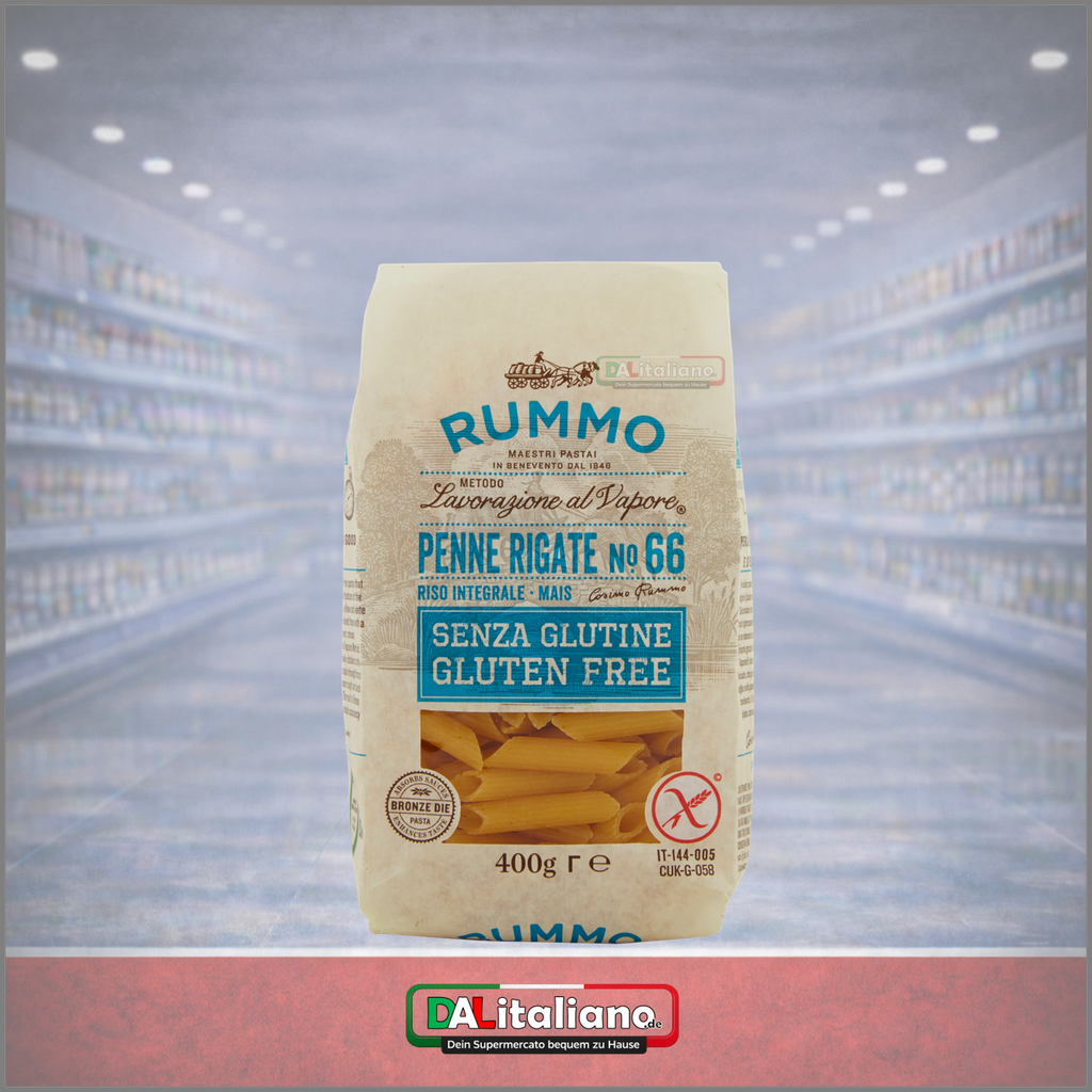 Penne Rigate GF - Nr.66 - Rummo - 400 g