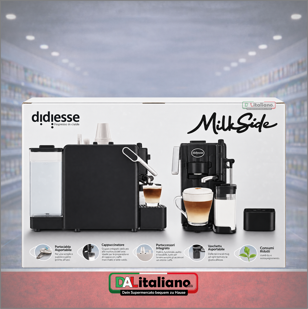 Espressomaschine - Milkside 44 - Schwarz - Didiesse