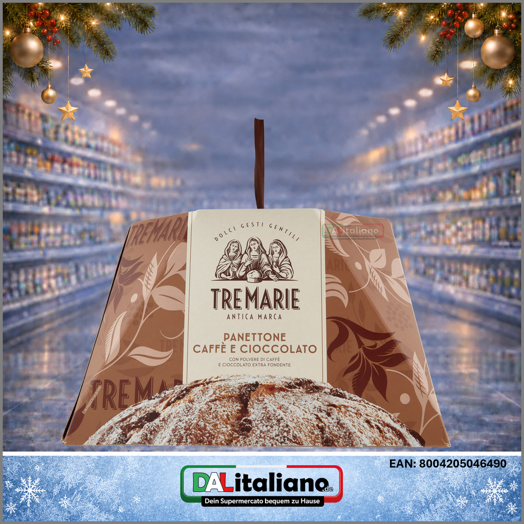Panettone - Kaffee & Schokolade - Tre Marie - 930 g