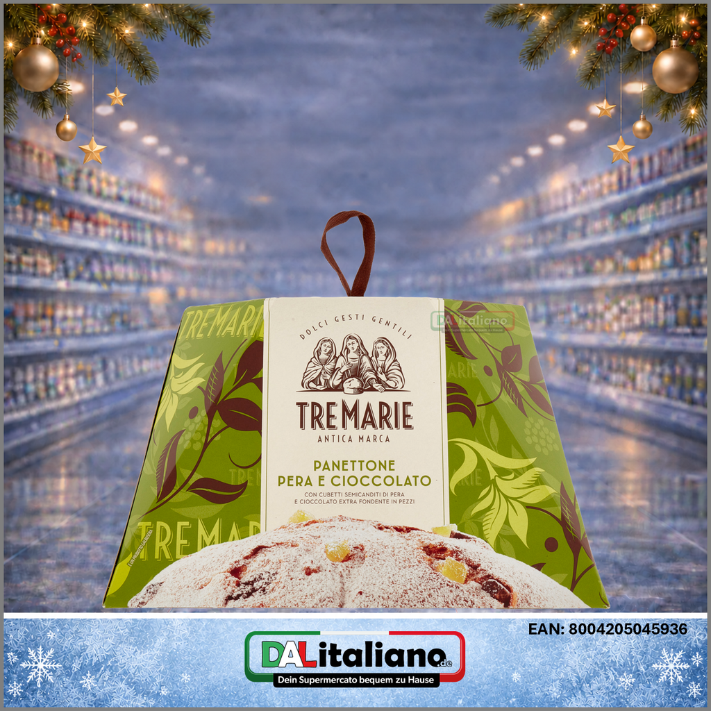 Panettone - Birne & Schokolade - Tre Marie - 930 g