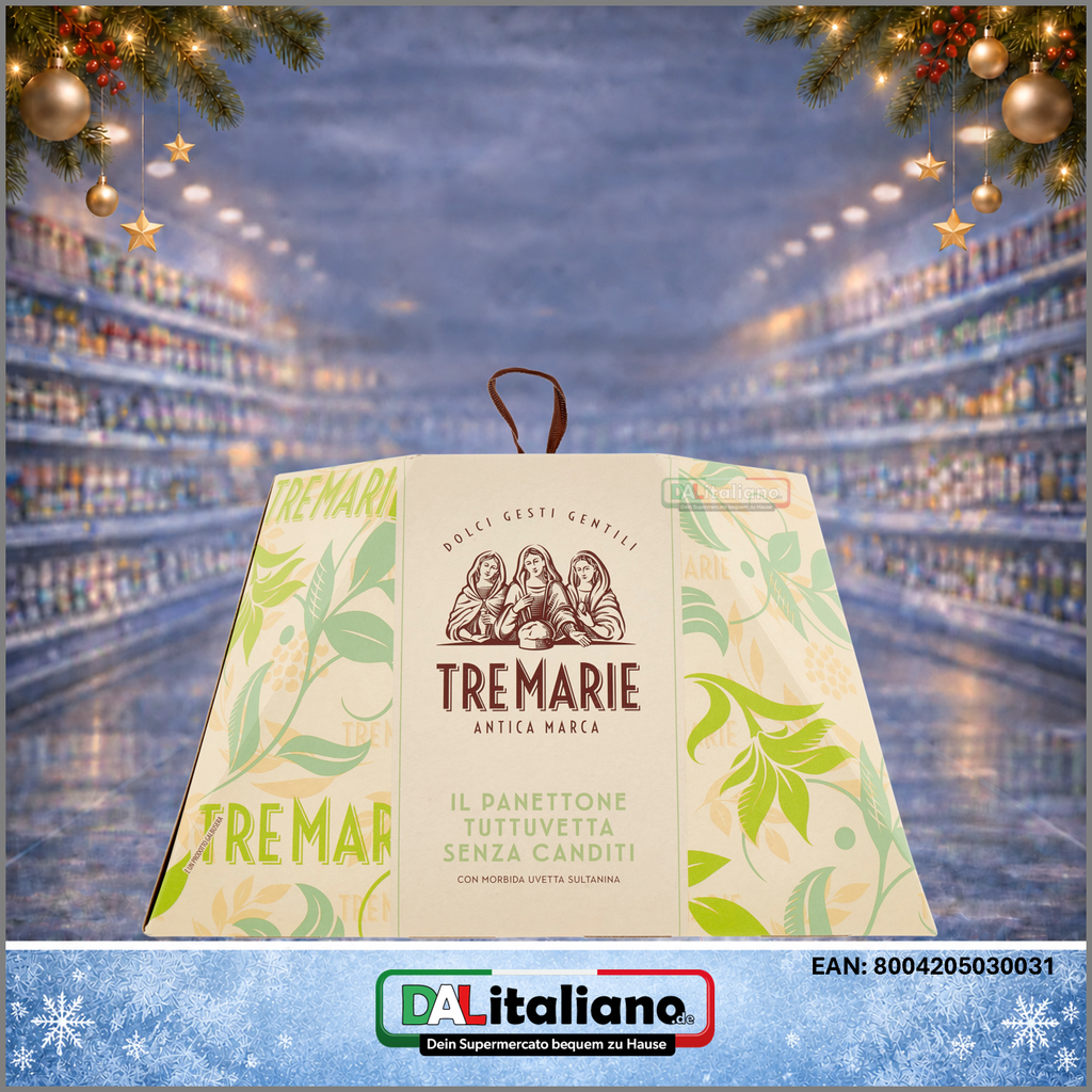 Panettone - ohne Orangeat - Tre Marie - 1 kg