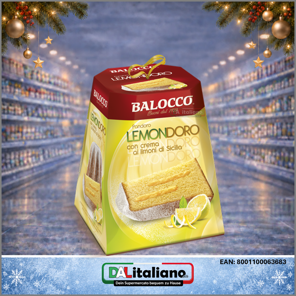 Pandoro - Lemondoro Zitronencreme - Balocco - 800 g