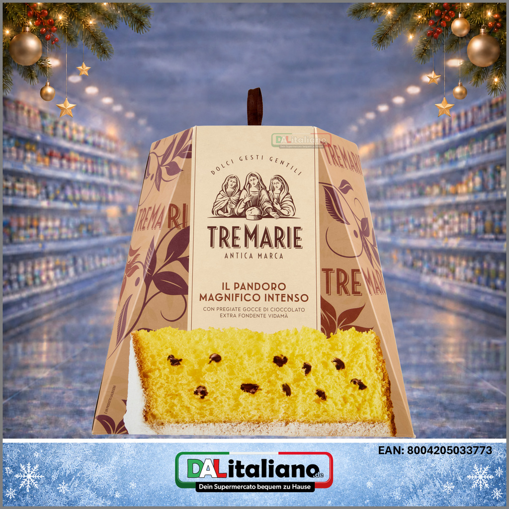 Pandoro - Edelbitterschokolade - Tre Marie - 1 kg