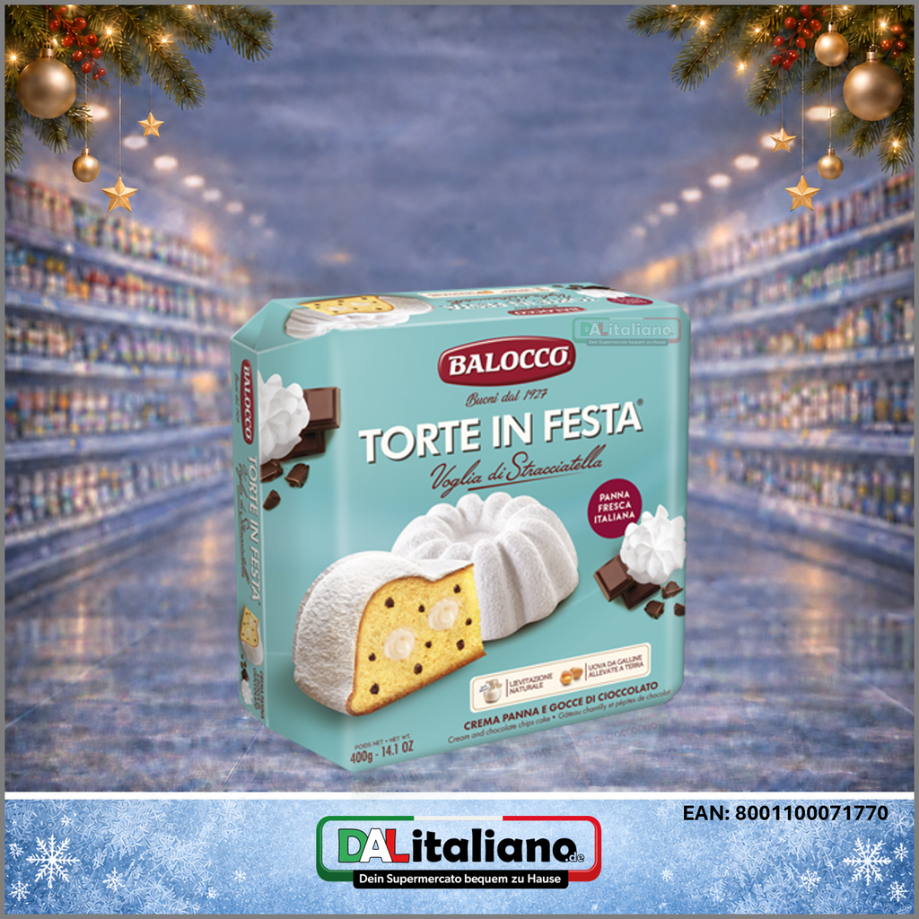 Torta - Stracciatella Sahne & Schoko - Balocco - 400 g