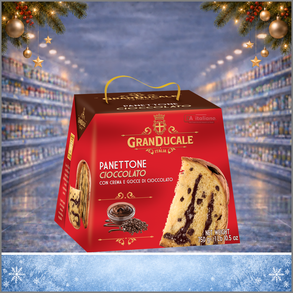Panettone - Schokocreme & Tropfen - Granducale - 750 g