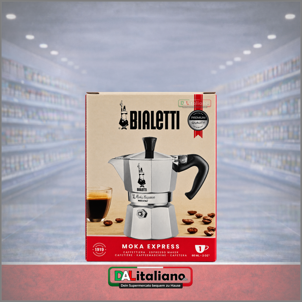 Espressokocher - Moka Express - Bialetti - 1 Tasse