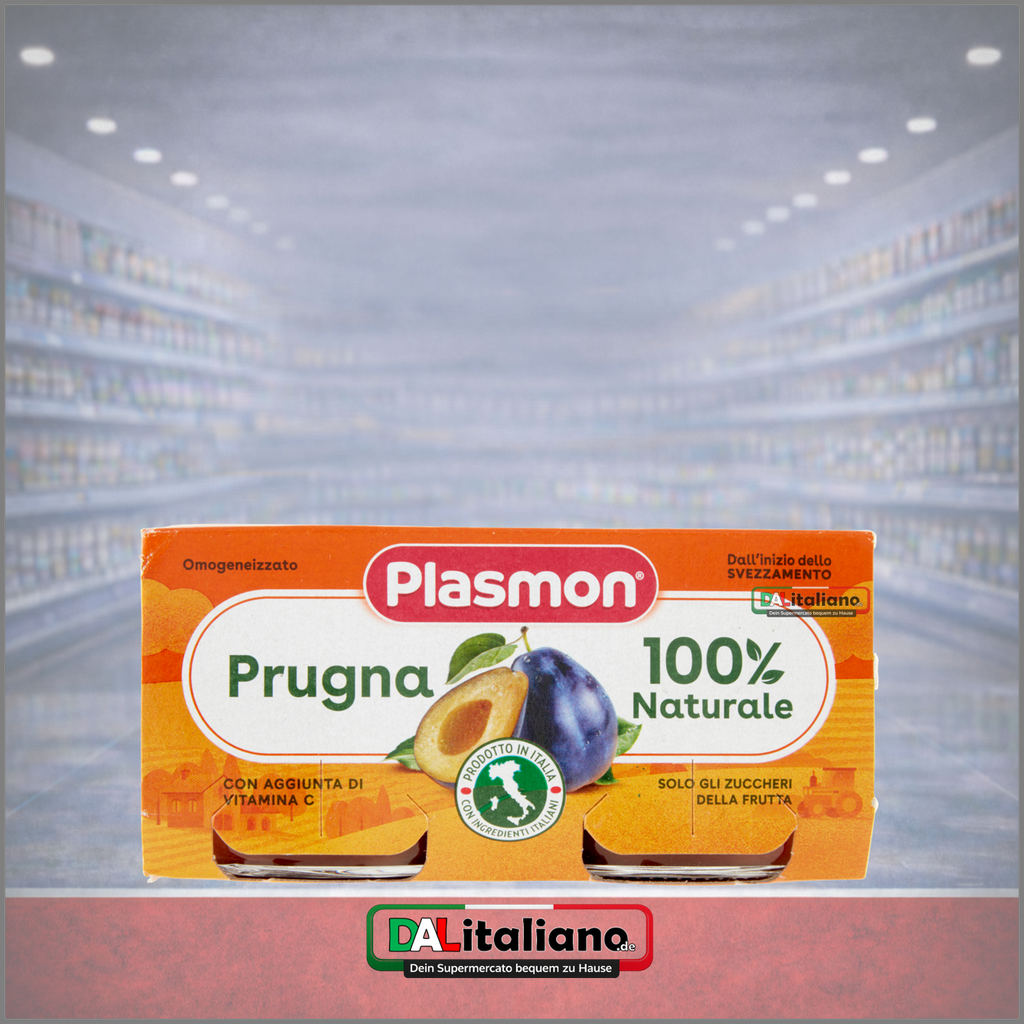 Omogeneizzato - Prugna - Plasmon - 2 × 80 g