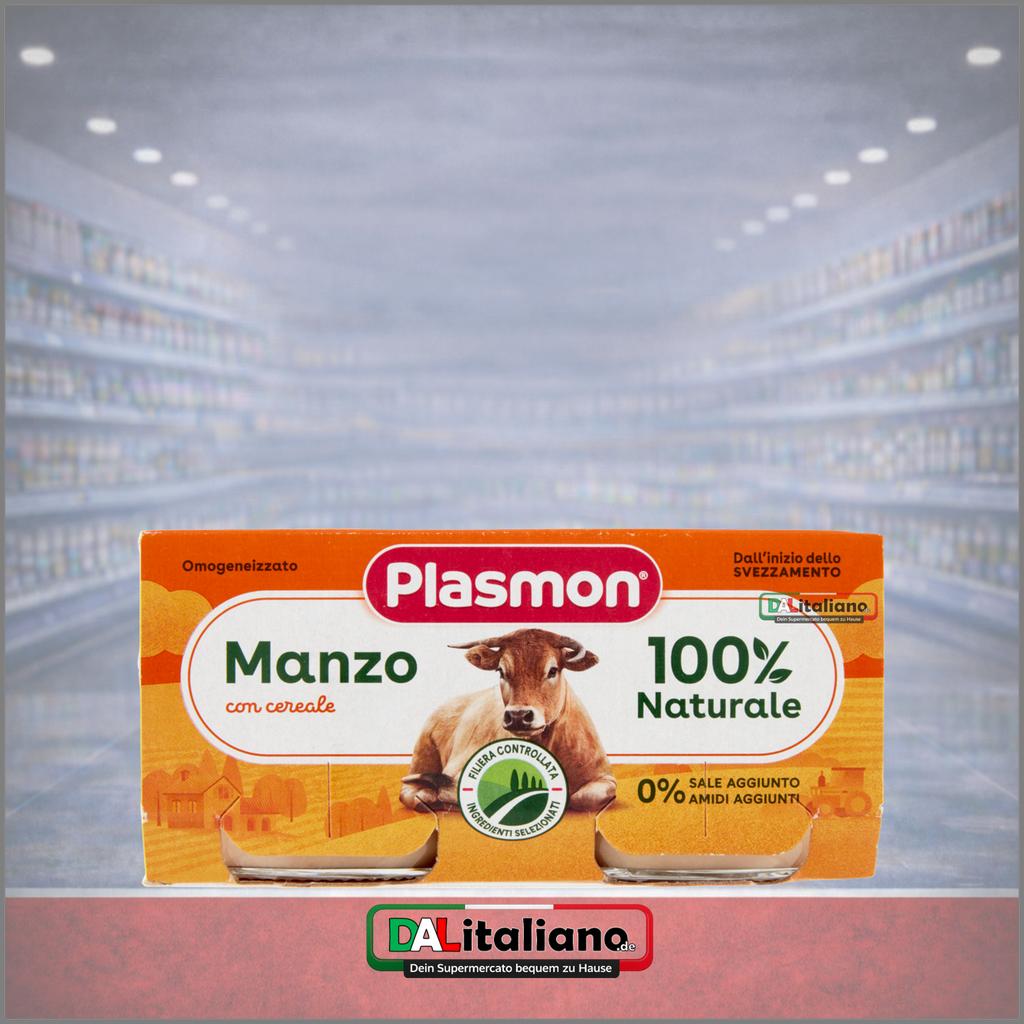 Omogeneizzato - Manzo - Plasmon - 2 × 80 g