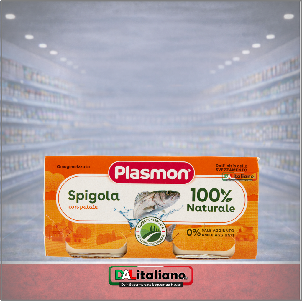 Omogeneizzato - Salmone & Patate - Plasmon - 2 × 80 g
