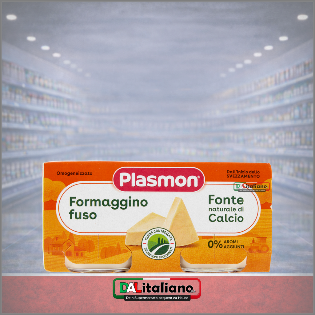 Omogeneizzato - Formaggino - Plasmon - 2 × 80 g